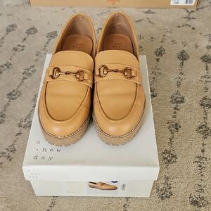 A New Day Women's Camel Loafers